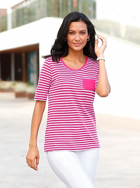 Casual Looks 3/4-Arm-Shirt "Shirt", (1 tlg.) günstig online kaufen