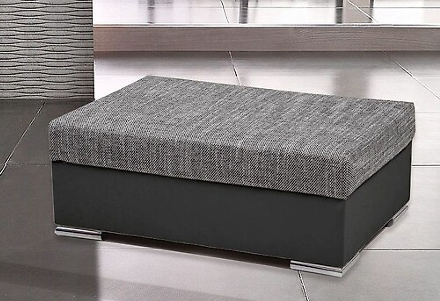 COLLECTION AB Hocker »John«, Frei im Raum stellbar, wahlweise mit Federkern günstig online kaufen