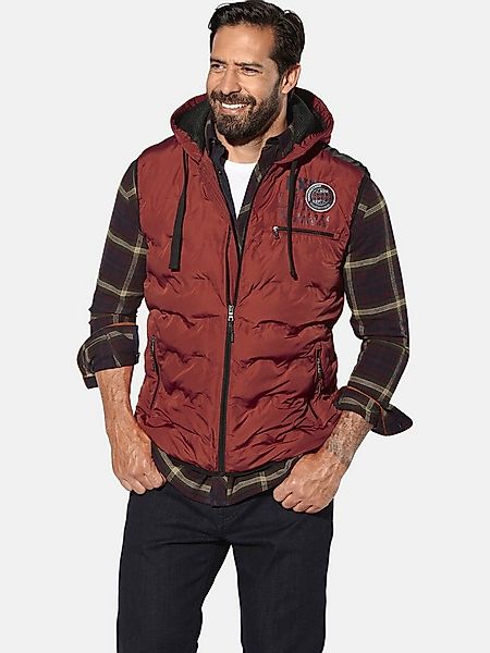 Jan Vanderstorm Steppweste ERKULF mit sechs praktischen Taschen günstig online kaufen