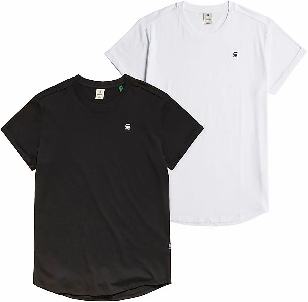 G-STAR T-Shirt "Lash 2er Pack", 2 Stk. aus Baumwolle günstig online kaufen