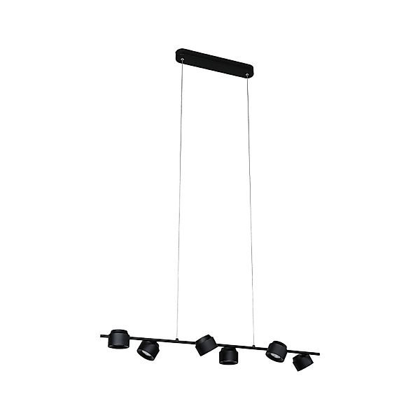 Paulmann LED Pendelleuchte »Puric Pane 6x4,5W Anthrazit/Schwarz 230V Metall günstig online kaufen