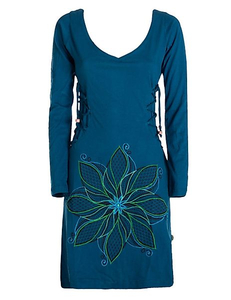 Vishes Minikleid Leichtes Langarmshirt-Kleid Damen Langarm günstig online kaufen