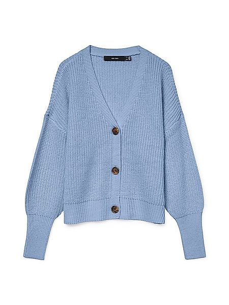 Vero Moda Sweatjacke VMLEA LS V-NECK CUFF CARDIGAN NOOS günstig online kaufen