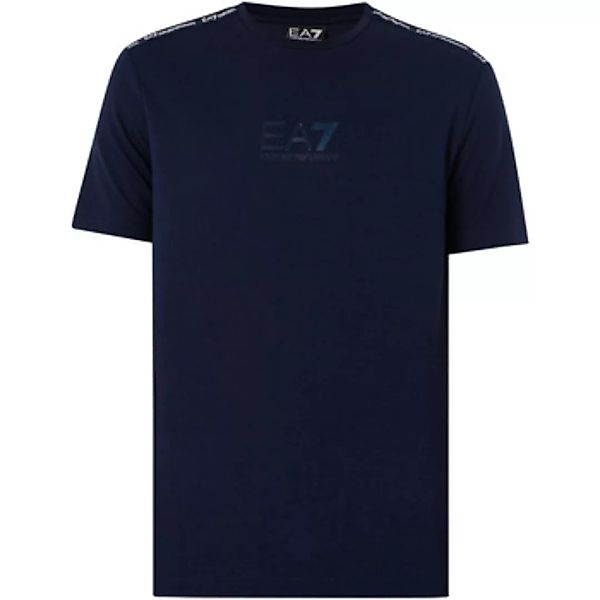 Emporio Armani EA7  T-Shirt T-Shirt mit erhabenem Logo günstig online kaufen