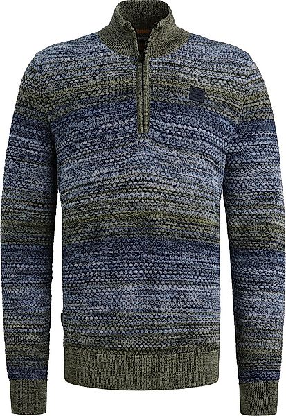 PME Legend Half Zip Colormix Sweater Blau - Größe 3XL günstig online kaufen