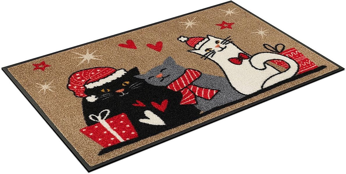 wash+dry by Kleen-Tex Fußmatte Cuddle Time, rechteckig, Höhe: 7 mm günstig online kaufen