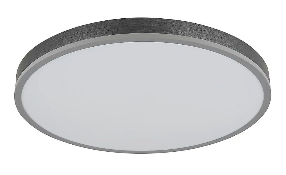 Globo Lighting Deckenleuchte   ¦ grau ¦ Maße (cm): B: 60 H: 8,5  Ø: 60 Lamp günstig online kaufen