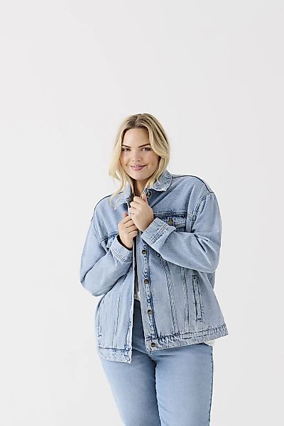 ONLY CARMAKOMA Jeansjacke CAROCEAN L/S OVERSIZE günstig online kaufen