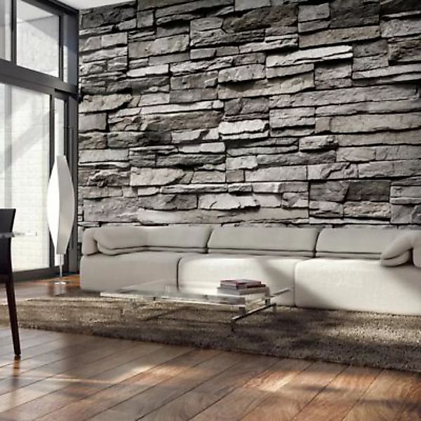 artgeist Fototapete Granite Bastion grau Gr. 400 x 280 günstig online kaufen