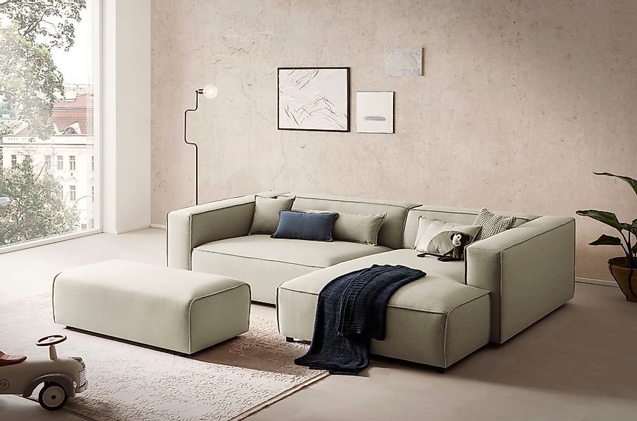 LeGer Home by Lena Gercke Polsterecke »PIARA XXL, L-Form mit Schlaffunktion günstig online kaufen