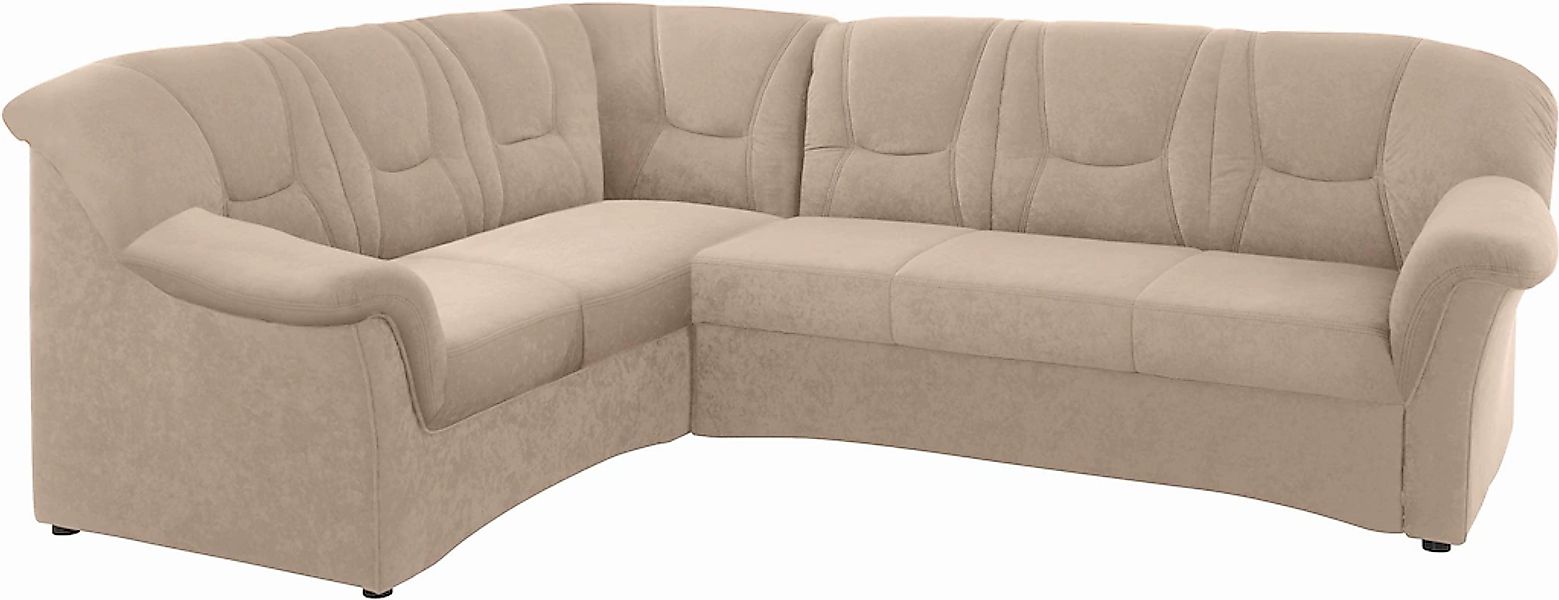 DOMO collection Ecksofa "Sarafina zeitlos und komfortabel, optional mit Fed günstig online kaufen