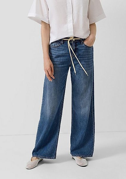 s.Oliver Weite Jeans Jeans-Hose SURI Jeans Suri / Regular Fit / Mid Rise / günstig online kaufen