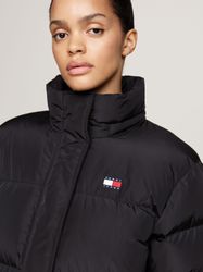 Tommy Jeans Curve Steppmantel "TJW ALASKA LONG PUFFER EXT" in Großen Größen günstig online kaufen