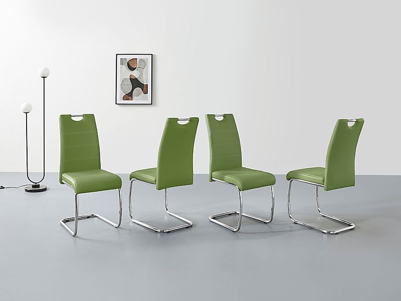 HELA Freischwinger Flora, Esszimmerstühle (Set, 4 günstig online kaufen