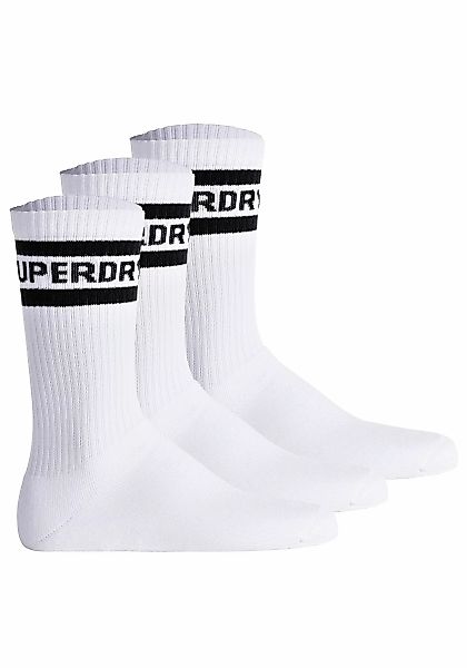 Superdry Kurzsocken "Socken COOLMAX SPORT CREW SOCK 3PK 3er Pack" günstig online kaufen