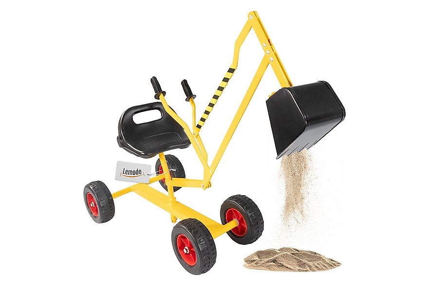 Lemodo Spielzeug-Aufsitzbagger Sitzbagger aus Metall, Sandbagger mit 360º D günstig online kaufen