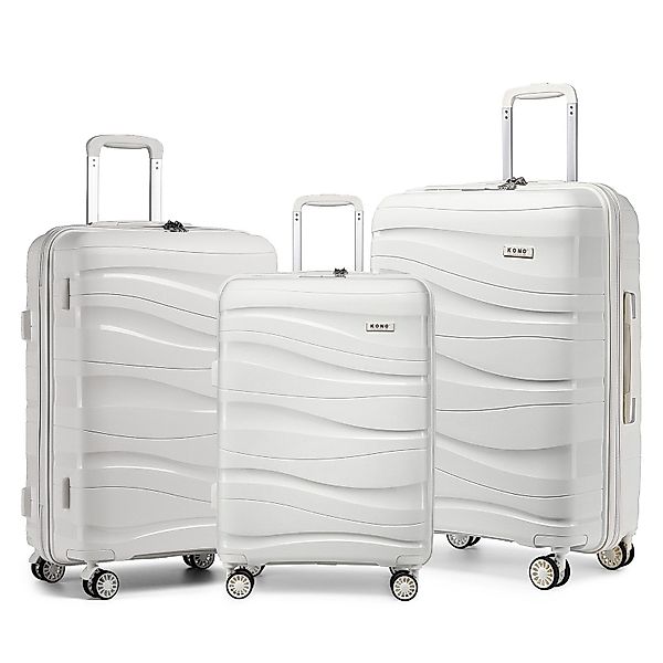 KONO Handgepäck-Trolley Leicht Hartschalenkoffer Reisekoffer mit günstig online kaufen