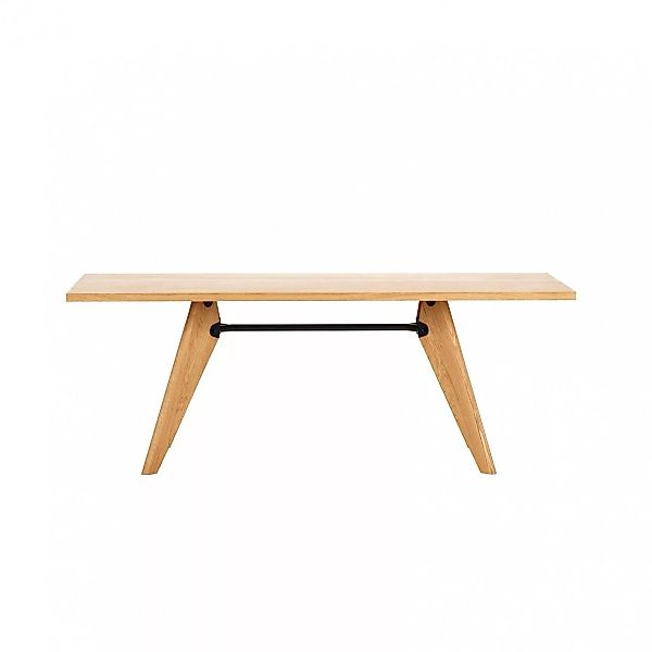 Vitra - Table Solvay Tisch 180x90cm - eiche/geölt/LxBxH 180x90x74cm/Travers günstig online kaufen