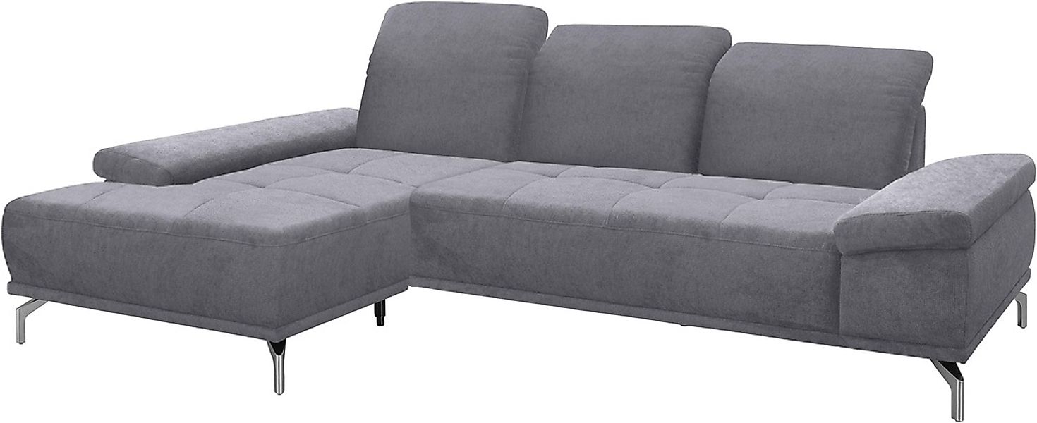 Places of Style Ecksofa »Caluna«, Inkl.Sitztiefenverstellung günstig online kaufen