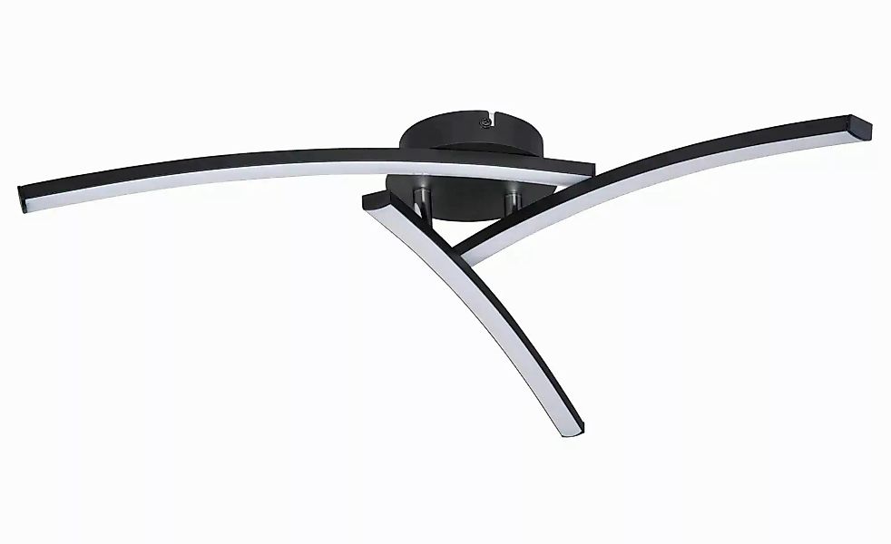 Globo Lighting Deckenleuchte   ¦ schwarz ¦ Maße (cm): B: 60 H: 12,5 T: 60.0 günstig online kaufen