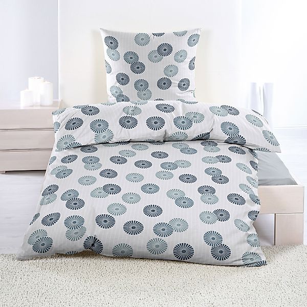 Casa Colori Bettwäsche Seersucker 135x200 Reißverschluss günstig online kaufen