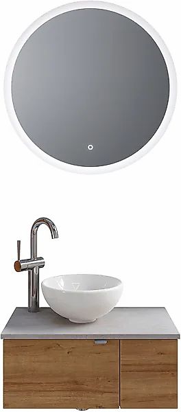 Saphir Badmöbel-Set »Serie 6915«, (4 St.), Gäste-Bad, 70 cm breit, mit LED- günstig online kaufen