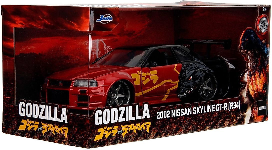 JADA Spielzeug-Auto Modellauto Hollywood Rides Godzilla günstig online kaufen