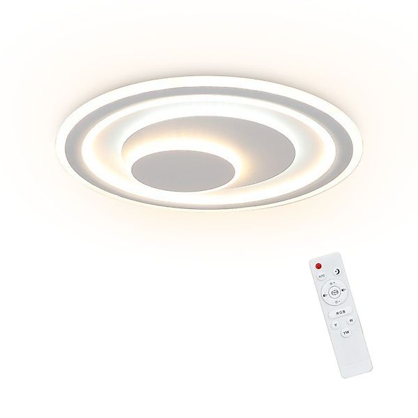 Nettlife LED Deckenleuchte Wohnzimmer Dimmbar mit günstig online kaufen