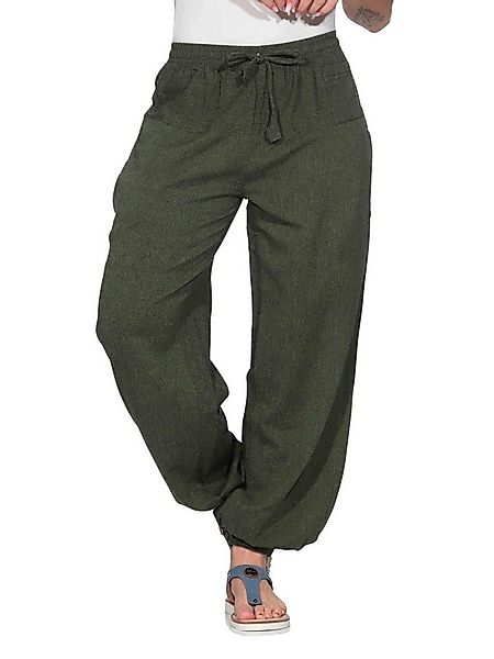 KUNST UND MAGIE Haremshose KUNST&MAGIE Damen Yoga/Pumphose Pluderhose unifa günstig online kaufen