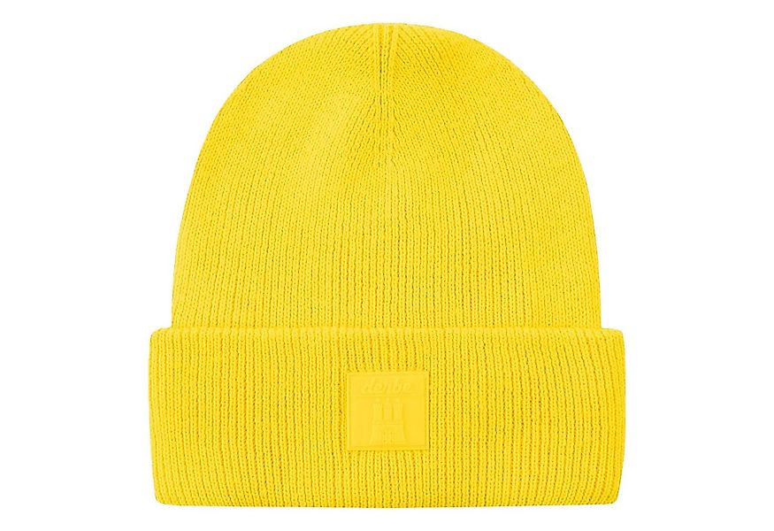 Derbe Strickmütze Mütze Bonny mit Logo-Patch auf Vorderseite günstig online kaufen