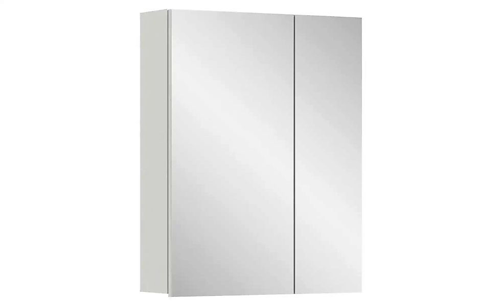 freiraum Badezimmerspiegelschrank in Weiß Hochglanz - 82x77x18cm (BxHxT) günstig online kaufen