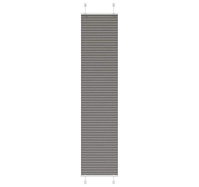 vidaXL Plissee, Plissee Anthrazit 40x200 cm Stoffbreite 39,4 cm Polyester günstig online kaufen