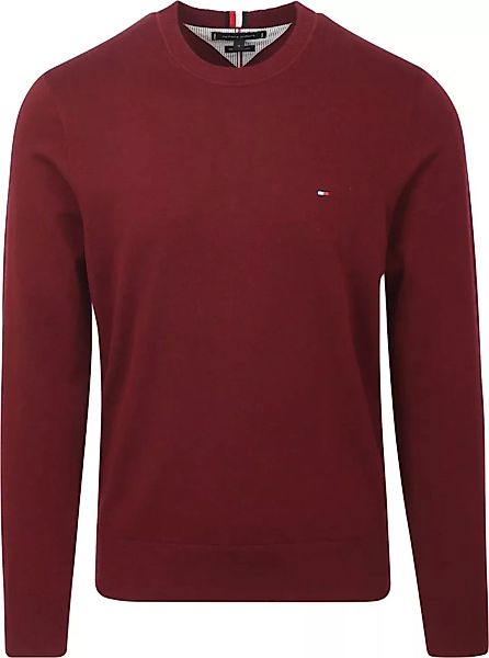 Tommy Hilfiger Pullover Bordeaux Rot - Größe XL günstig online kaufen