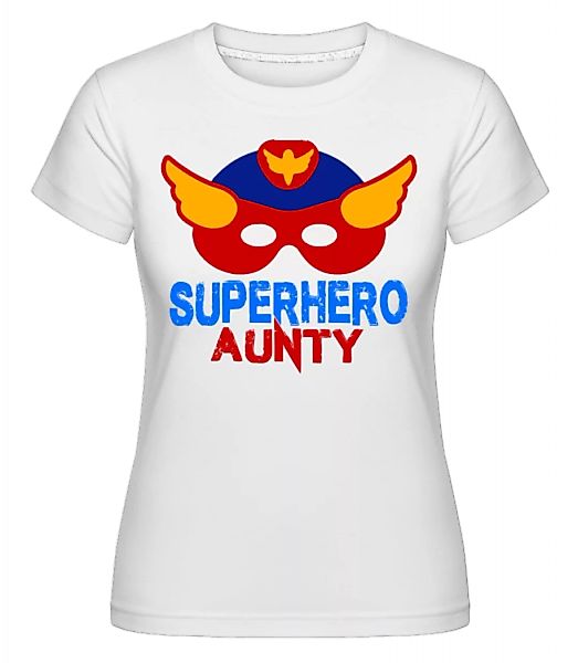 Superhero Aunty · Shirtinator Frauen T-Shirt günstig online kaufen