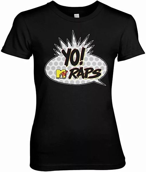 YO! RAPS MTV T-Shirt Classic Logo Girly Tee günstig online kaufen