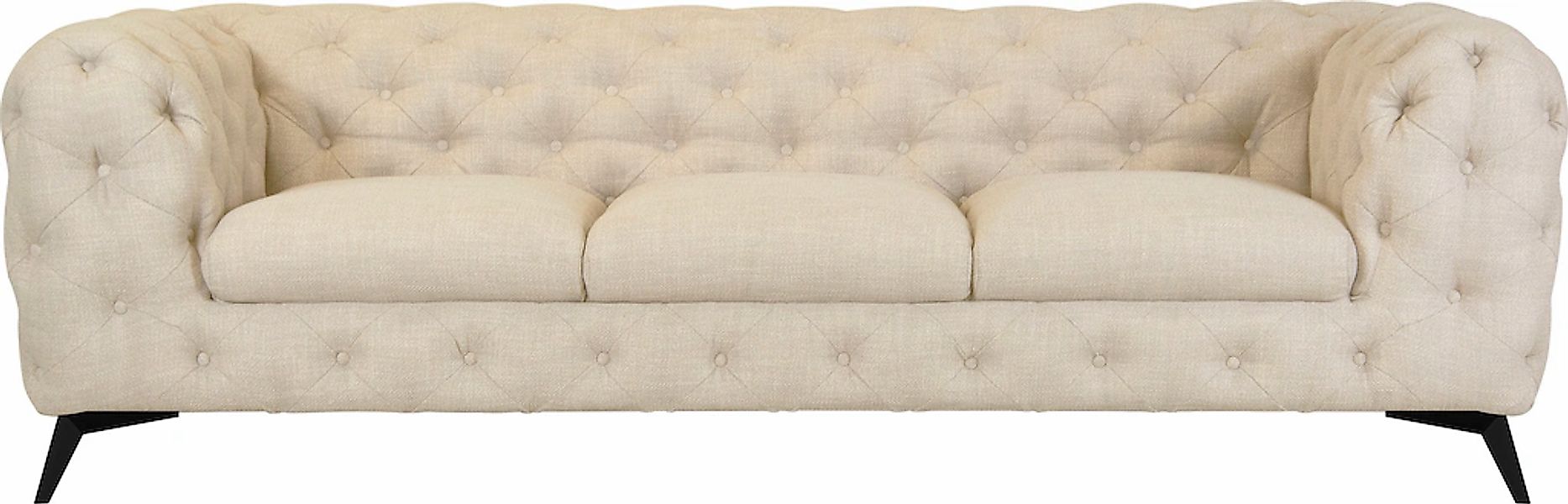 Home affaire Chesterfield-Sofa "Glynis" aufwändige Knopfheftung, moderne Ch günstig online kaufen