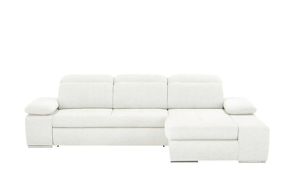 switch Ecksofa aus Mikrofaser Avilla ¦ weiß ¦ Maße (cm): B: 285 H: 86 T: 18 günstig online kaufen