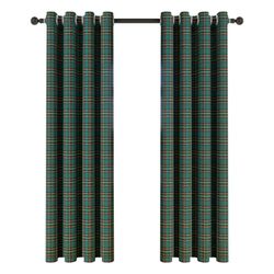 Jibenhome Vorhang Weihnachtsvorhänge Ösen Vorhang, Rot-Grün günstig online kaufen