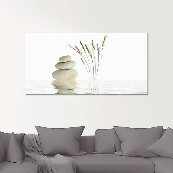 Artland Glasbild "Zen Friede" Zen 1 Stk. tlg. in verschiedenen Größen günstig online kaufen