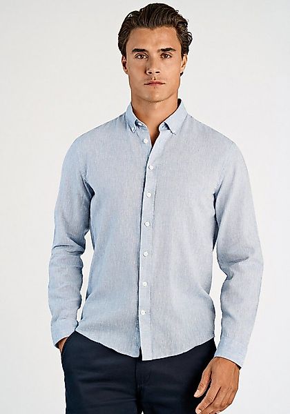 LINDBERGH Leinenhemd Leinenhemd Relaxed Fit günstig online kaufen
