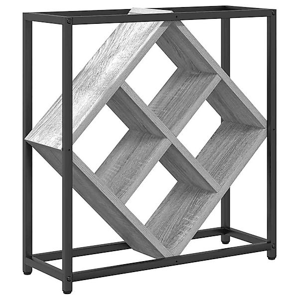 vidaXL Weinregal Weinregal Grau 51 x günstig online kaufen