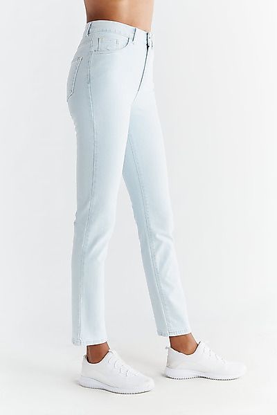 Evermind - Damen Regular Fit Jeans Aus Bio-baumwolle Wl1009 günstig online kaufen