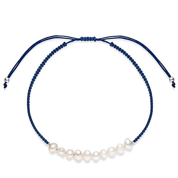 Materia Perlenarmband Schiebeknoten Armband mit Perlen günstig online kaufen