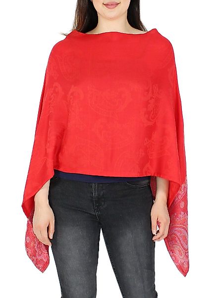 dy_mode Blusenponcho Damen Sommerponcho Weicher Überwurf günstig online kaufen