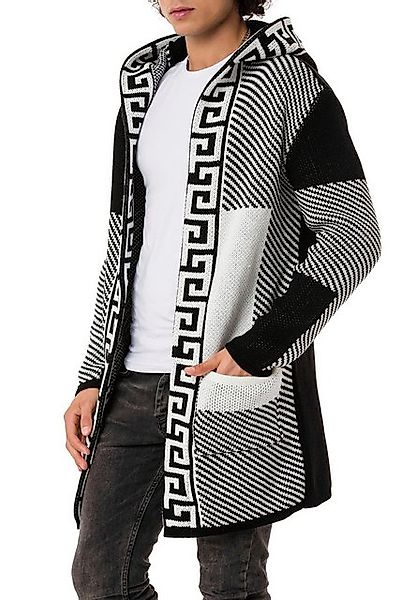 RedBridge Cardigan mit Kapuze und grafischem Muster – Stilvoll und warm günstig online kaufen