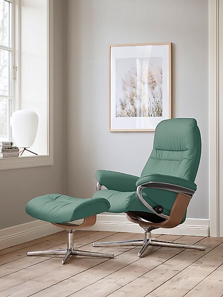 Stressless® Relaxsessel »Sunrise« Set, Relaxsessel mit Hocker, mit Hocker, günstig online kaufen
