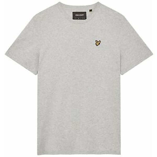 Lyle & Scott  T-Shirts & Poloshirts TS400VOG PLAIN-D24 LIGHT GREY MARL günstig online kaufen