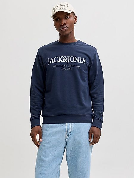 Jack & Jones Sweatshirt JJDEVIN DAYTONA PRINT SWEAT CREW NECK günstig online kaufen
