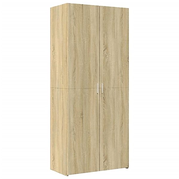 vidaXL Highboard Sonoma-Eiche 80x42,5x185 cm Holzwerkstoff 3281436 günstig online kaufen