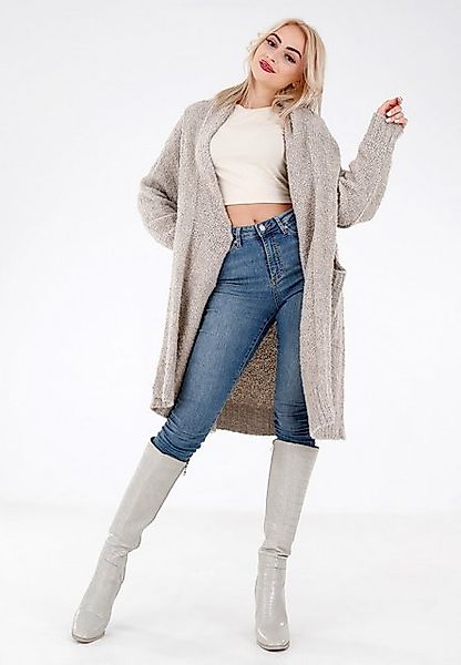 YC Fashion & Style Cardigan Oversized Strickcardigan mit Einschubtaschen günstig online kaufen